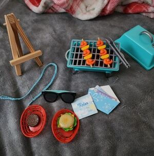 Kids Toy Barbecue Set with Accessories